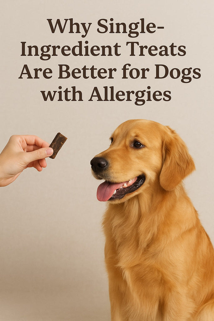 Why Single-Ingredient Treats Are Better for Dogs with Allergies