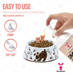 Omega-3 Pollock and Salmon Oil 32 oz bottle