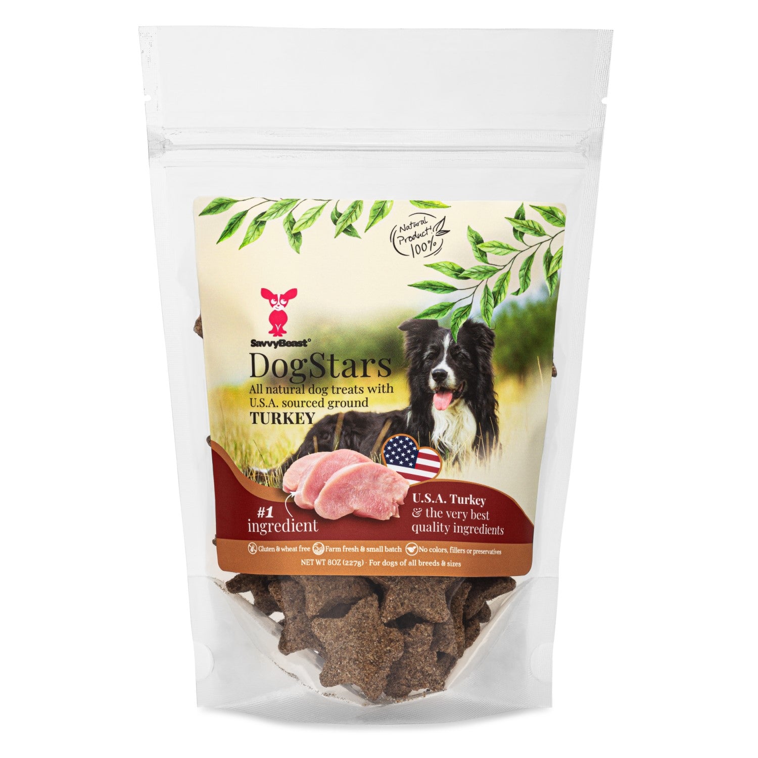 Turkey DogStars Premium Natural Treats 8 oz