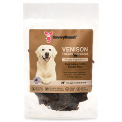 Venison Treats for Dogs – 5 oz - 100% Dehydrated Venison, Nothing Else!